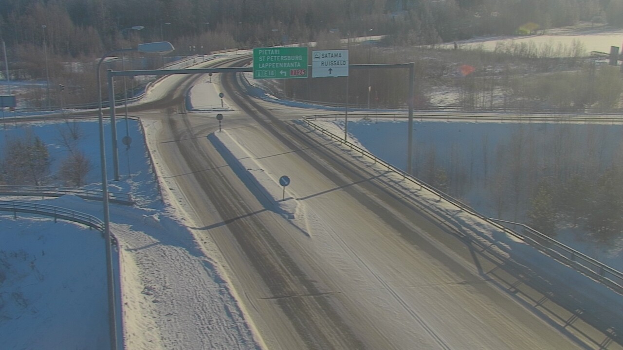 Weather Camera Image Road 7 Hamina, Ruissalo, Hamina, Kymenlaakso