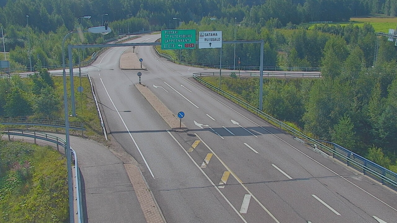 Weather Camera Image Road 7 Hamina, Ruissalo, Hamina, Kymenlaakso