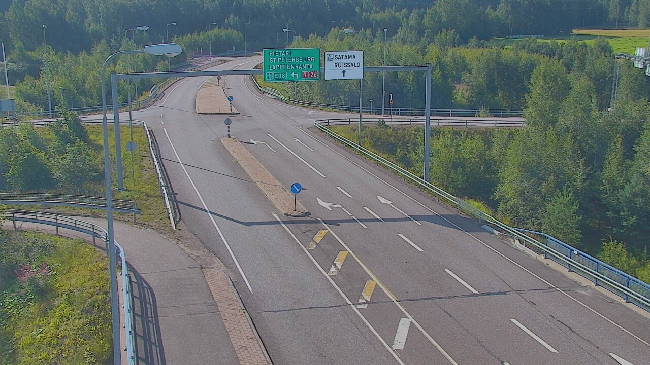 Weather Camera Image Road 7 Hamina, Ruissalo, Hamina, Kymenlaakso