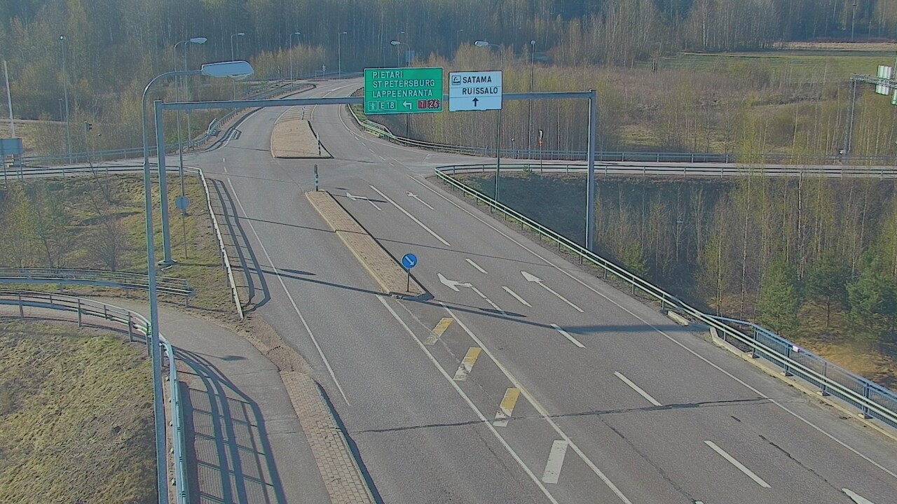 Weather Camera Image Road 7 Hamina, Ruissalo, Hamina, Kymenlaakso
