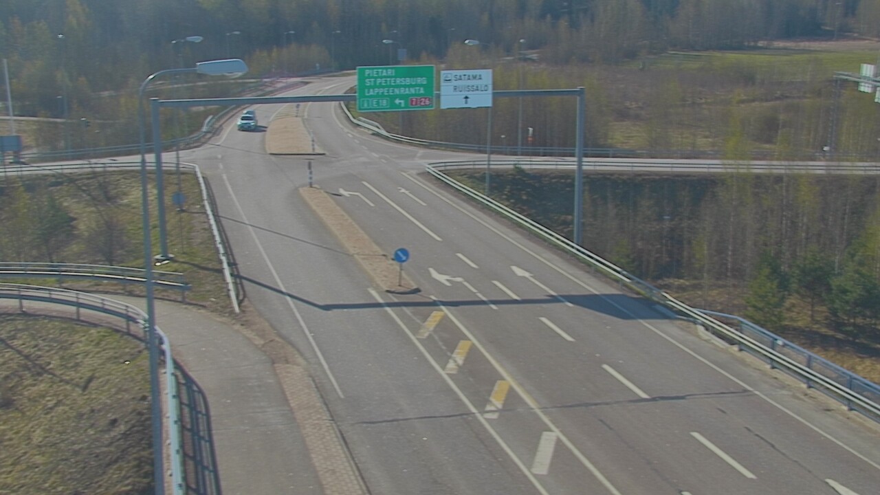Weather Camera Image Road 7 Hamina, Ruissalo, Hamina, Kymenlaakso