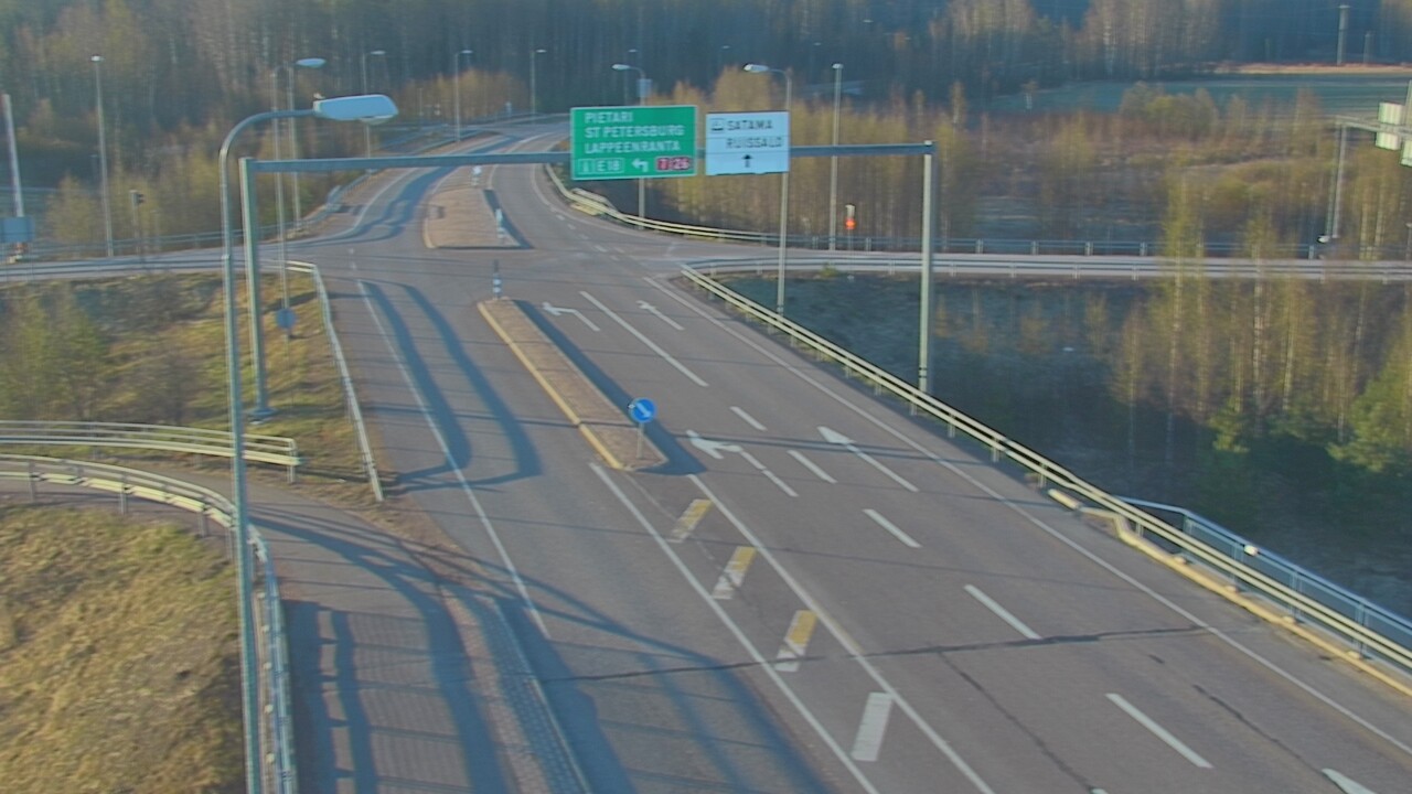 Weather Camera Image Road 7 Hamina, Ruissalo, Hamina, Kymenlaakso