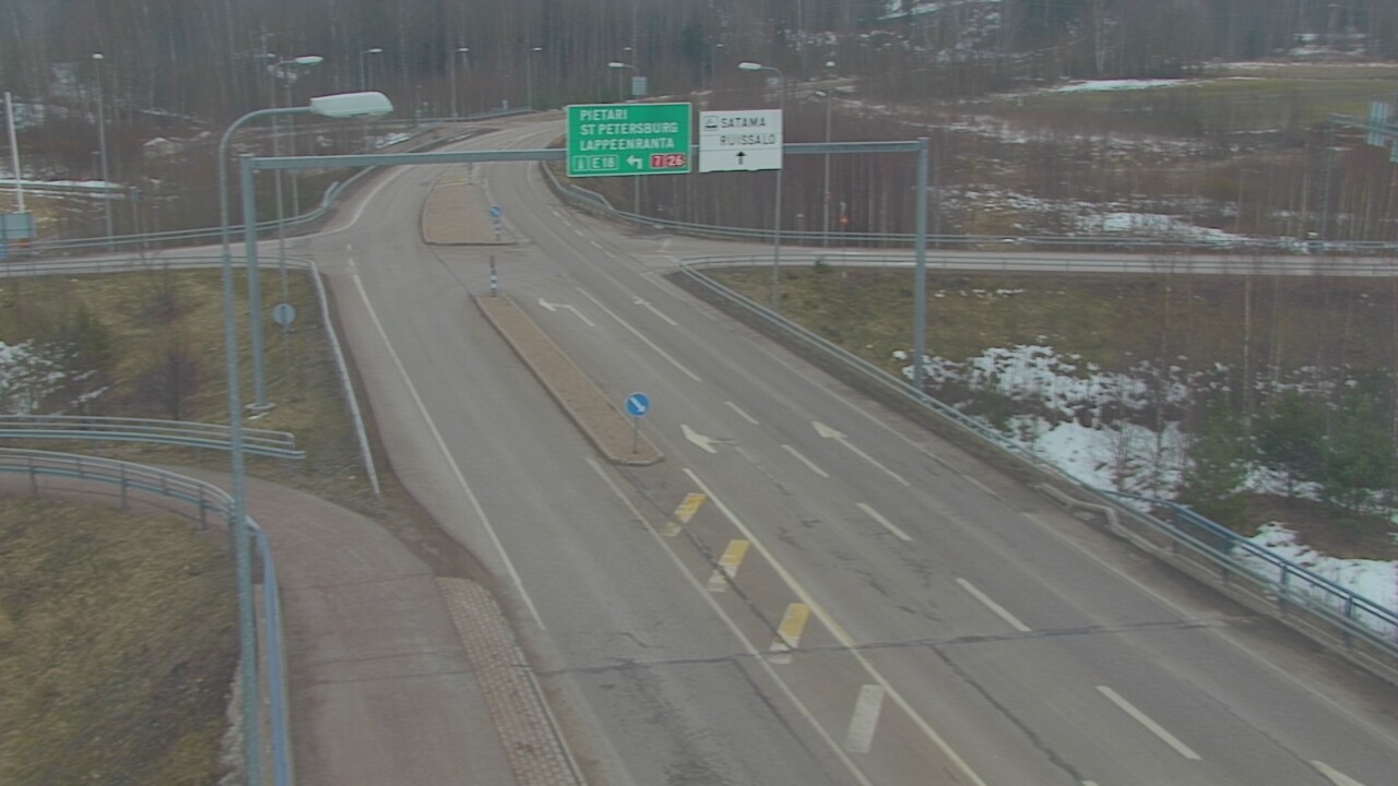 Weather Camera Image Road 7 Hamina, Ruissalo, Hamina, Kymenlaakso