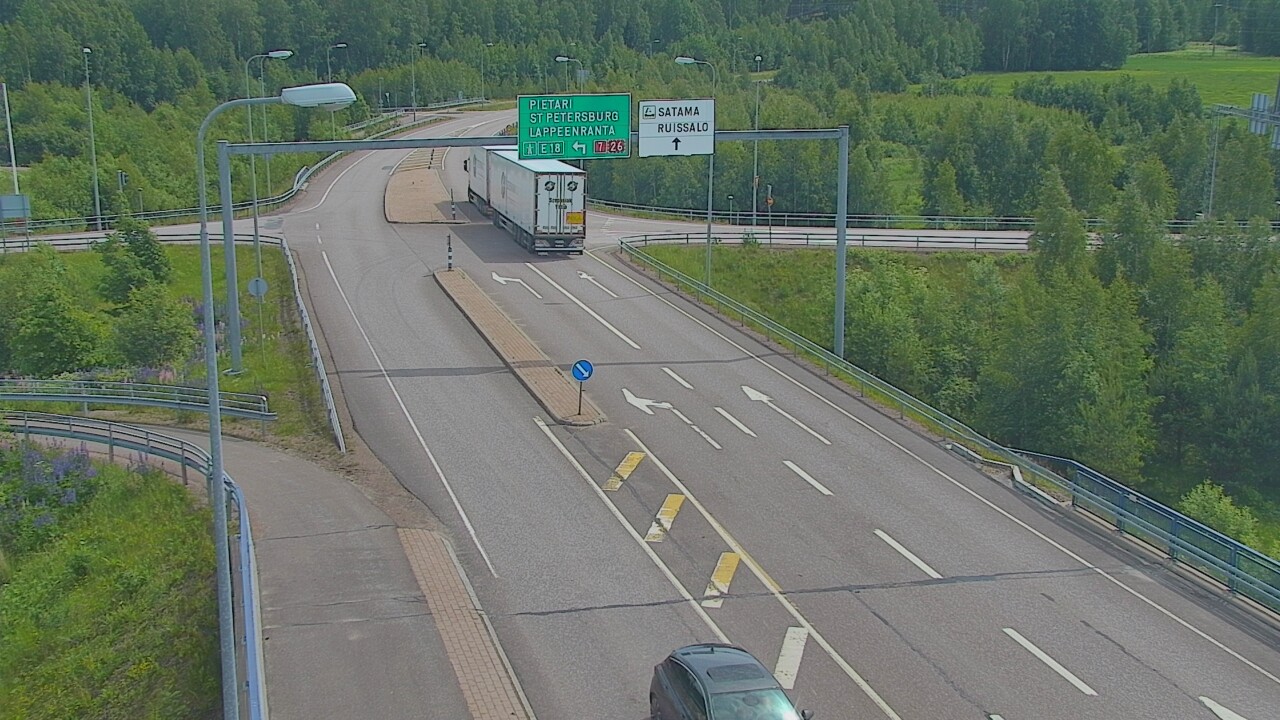 Kelikamerat Kuva Tie 7 Hamina, Ruissalo, Hamina, Kymenlaakso