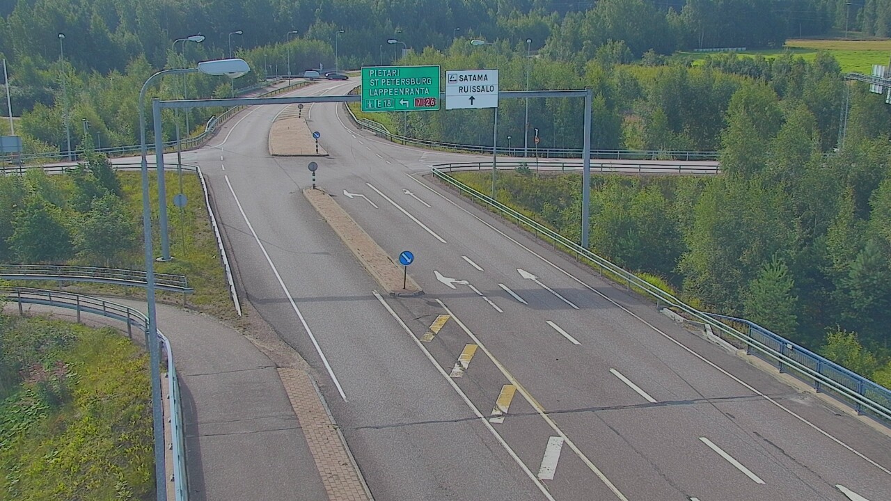 Weather Camera Image Road 7 Hamina, Ruissalo, Hamina, Kymenlaakso