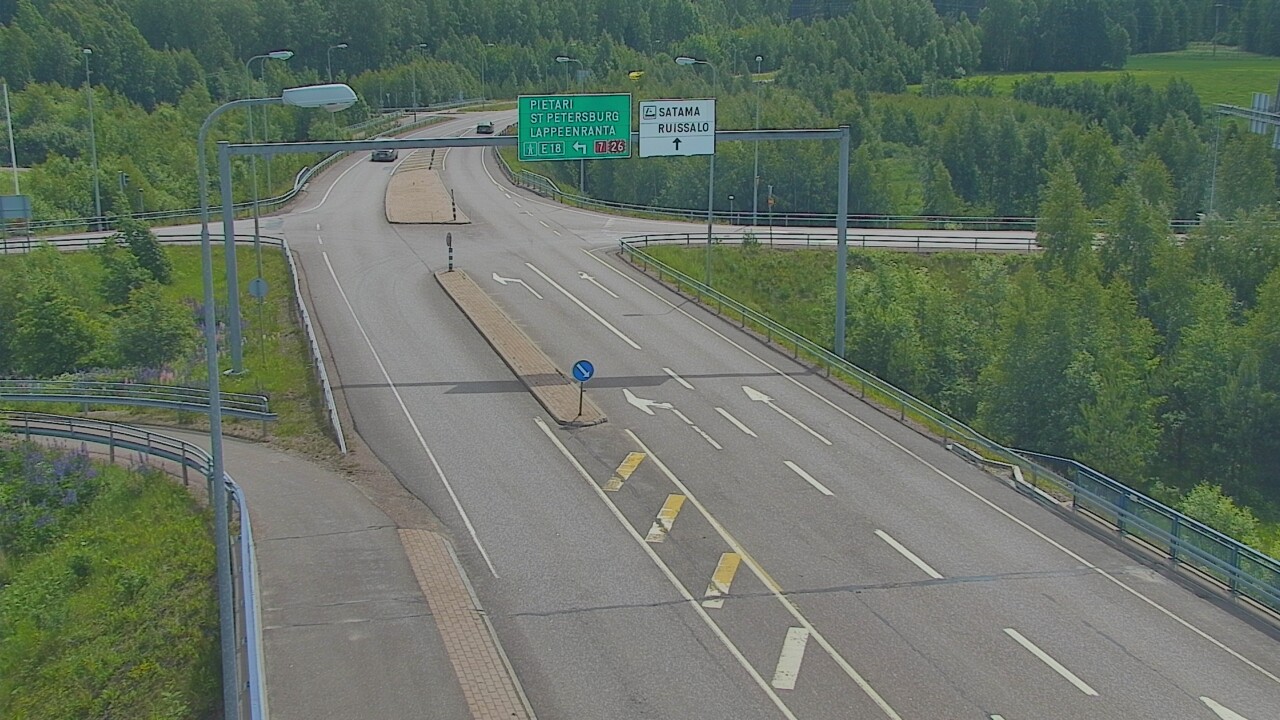 Kelikamerat Kuva Tie 7 Hamina, Ruissalo, Hamina, Kymenlaakso