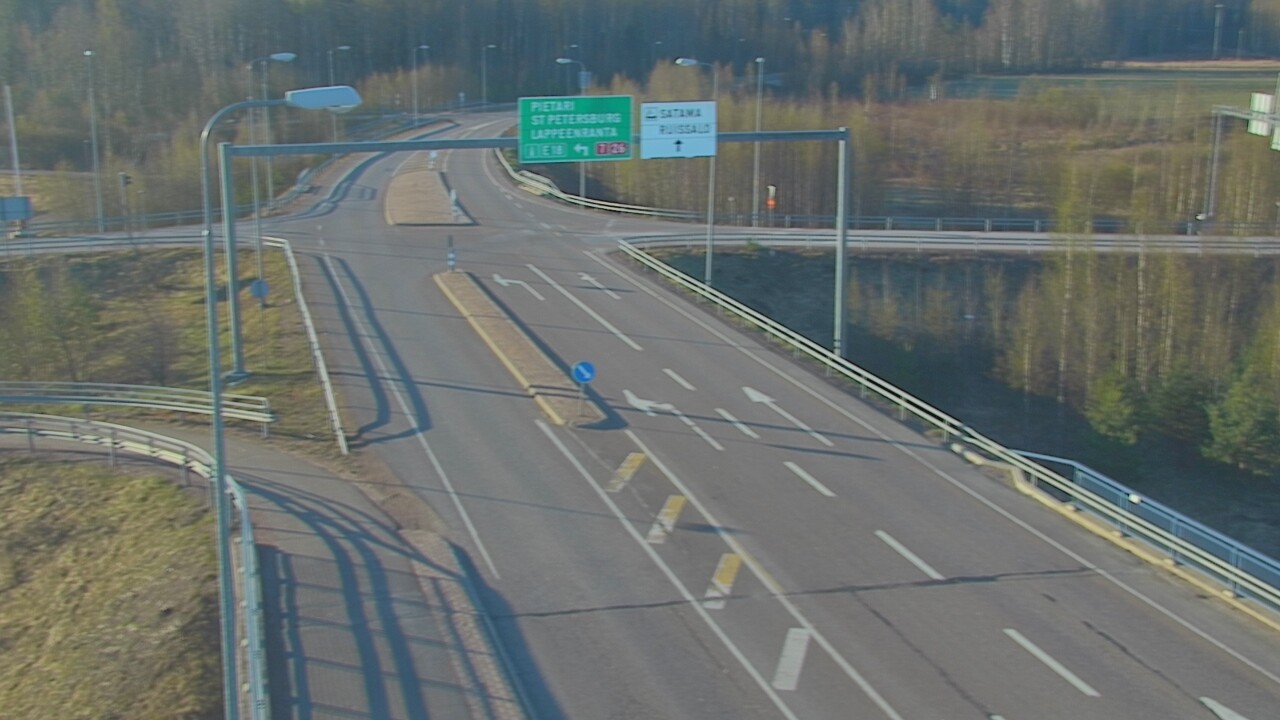 Weather Camera Image Road 7 Hamina, Ruissalo, Hamina, Kymenlaakso