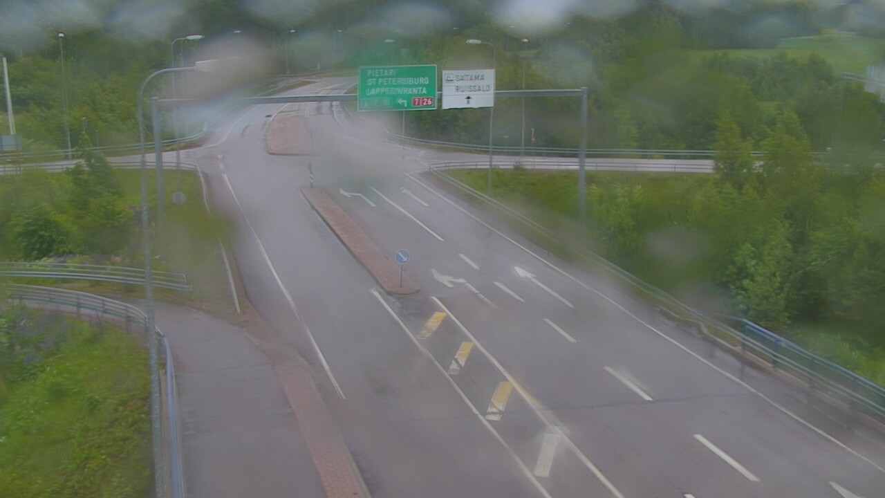 Weather Camera Image Väg 7 Fredrikshamn, Ruissalo, Hamina, Kymenlaakso