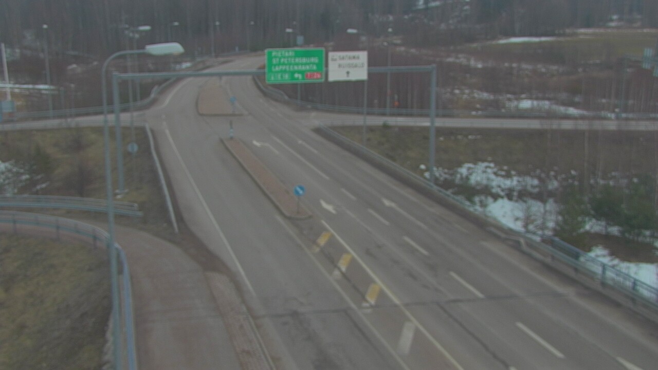 Weather Camera Image Väg 7 Fredrikshamn, Ruissalo, Hamina, Kymenlaakso