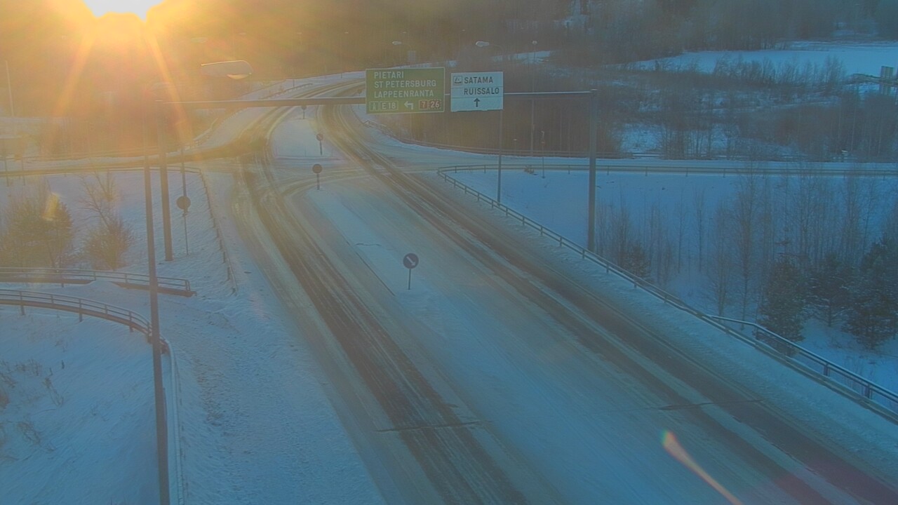 Kelikamerat Kuva Tie 7 Hamina, Ruissalo, Hamina, Kymenlaakso