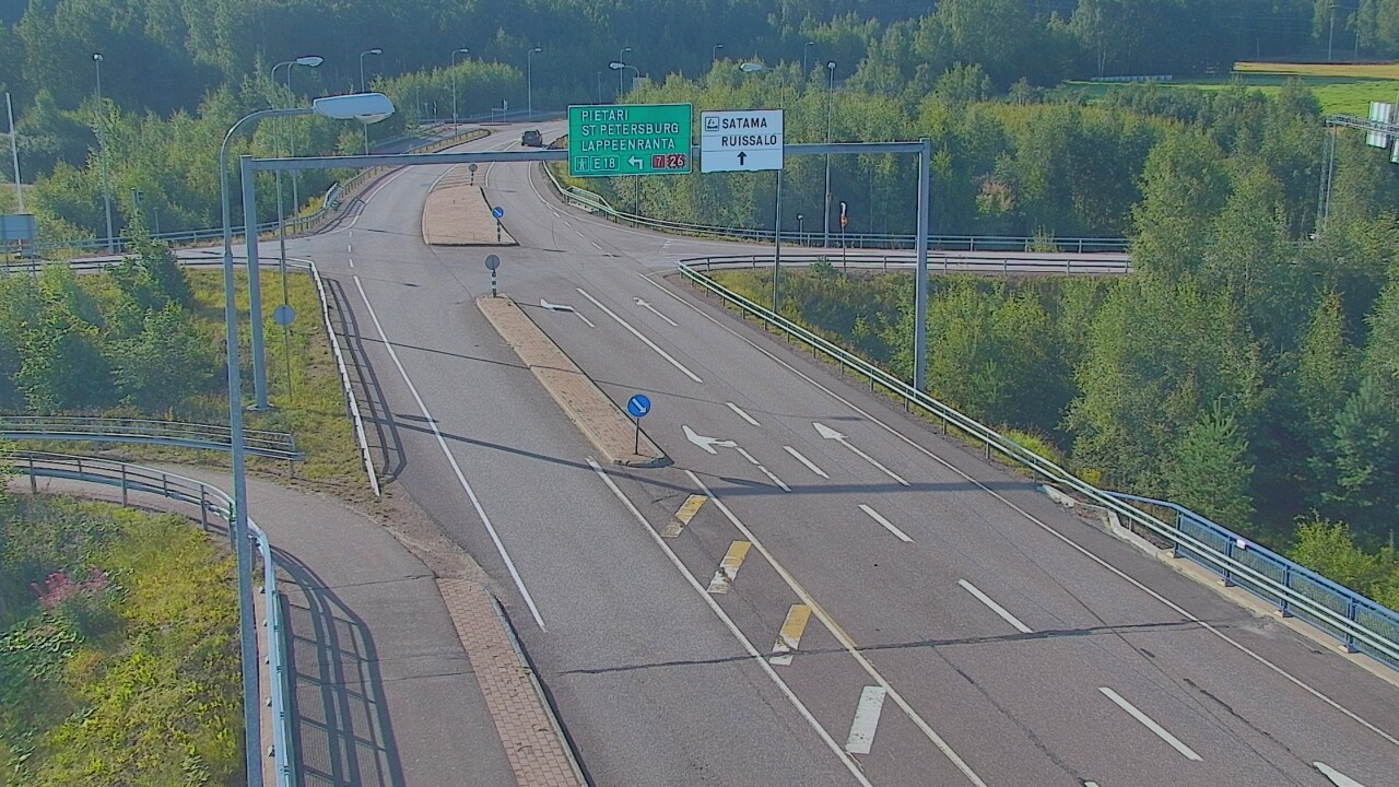Weather Camera Image Road 7 Hamina, Ruissalo, Hamina, Kymenlaakso