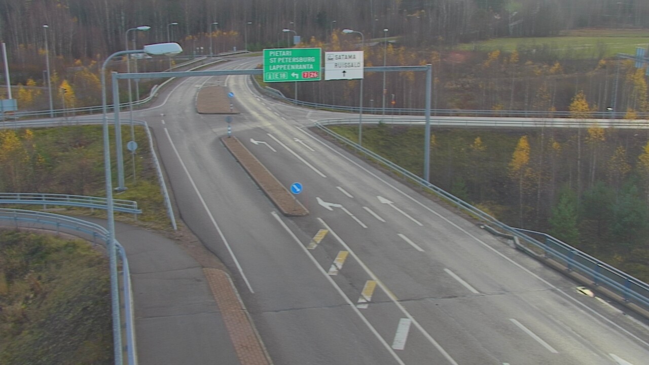 Kelikamerat Kuva Tie 7 Hamina, Ruissalo, Hamina, Kymenlaakso