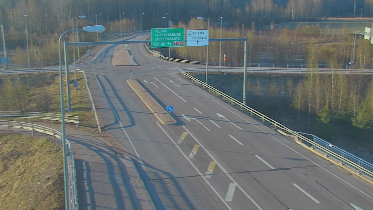 Weather Camera Image Road 7 Hamina, Ruissalo, Hamina, Kymenlaakso