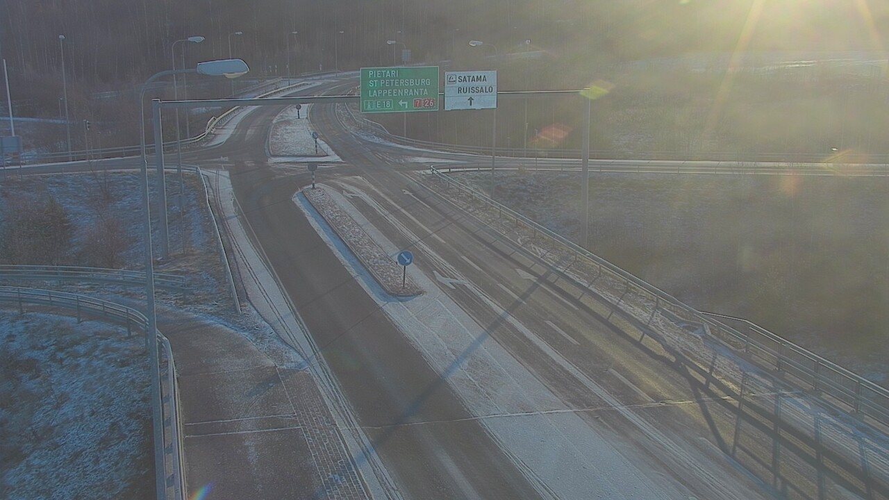 Kelikamerat Kuva Tie 7 Hamina, Ruissalo, Hamina, Kymenlaakso