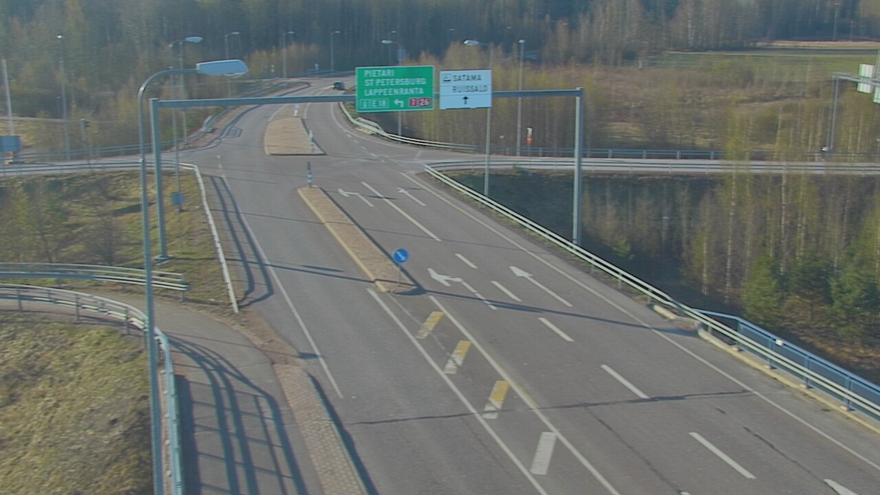 Weather Camera Image Road 7 Hamina, Ruissalo, Hamina, Kymenlaakso