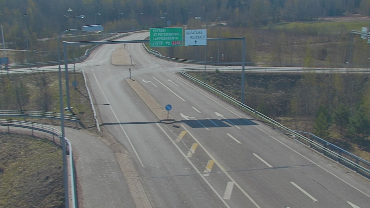 Weather Camera Image Road 7 Hamina, Ruissalo, Hamina, Kymenlaakso