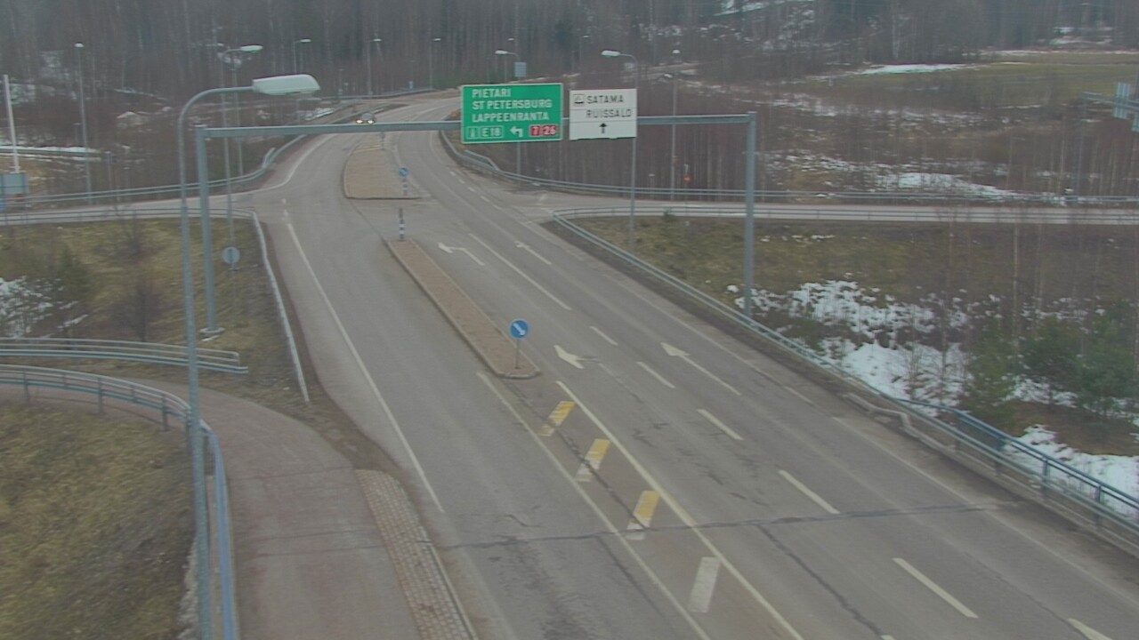 Weather Camera Image Road 7 Hamina, Ruissalo, Hamina, Kymenlaakso