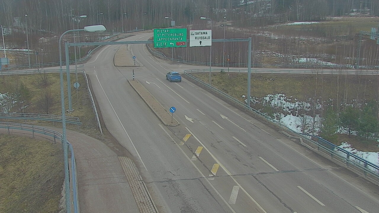 Weather Camera Image Road 7 Hamina, Ruissalo, Hamina, Kymenlaakso