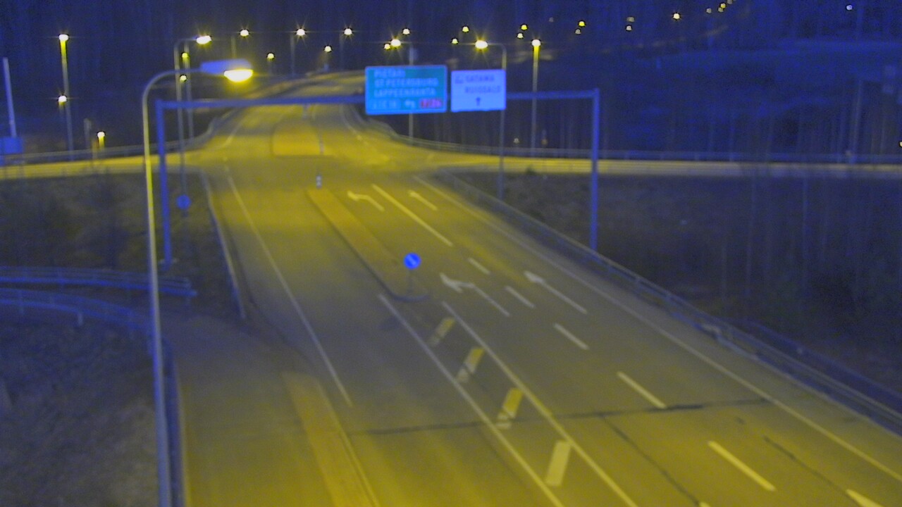 Weather Camera Image Väg 7 Fredrikshamn, Ruissalo, Hamina, Kymenlaakso