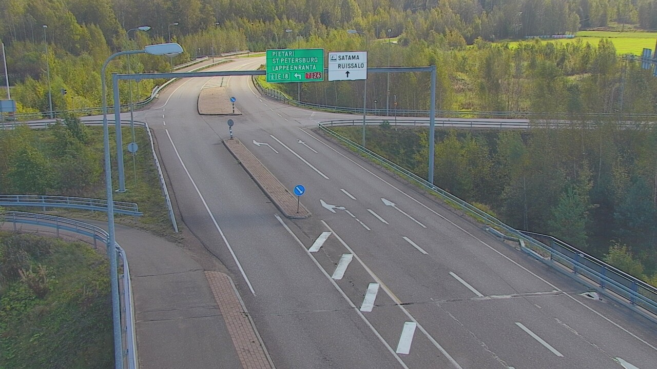 Weather Camera Image Road 7 Hamina, Ruissalo, Hamina, Kymenlaakso