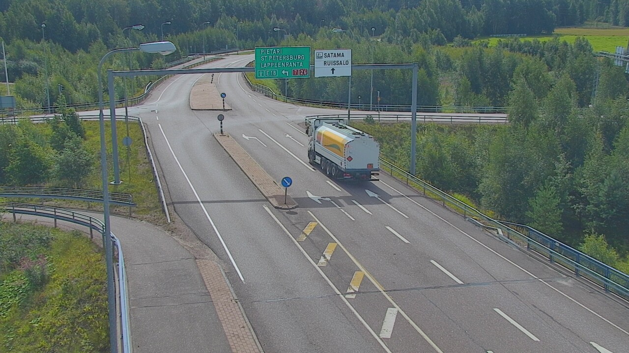 Kelikamerat Kuva Tie 7 Hamina, Ruissalo, Hamina, Kymenlaakso