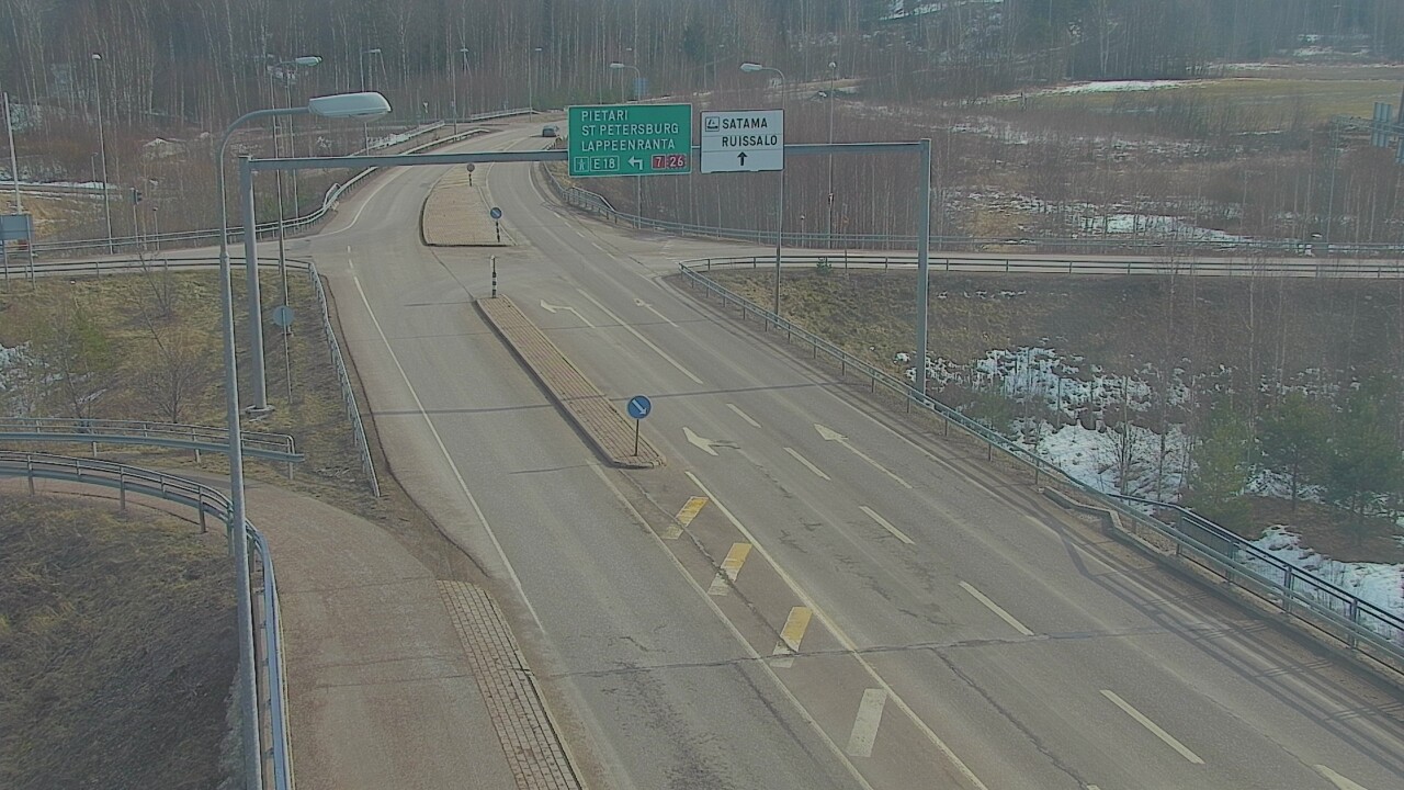 Weather Camera Image Road 7 Hamina, Ruissalo, Hamina, Kymenlaakso