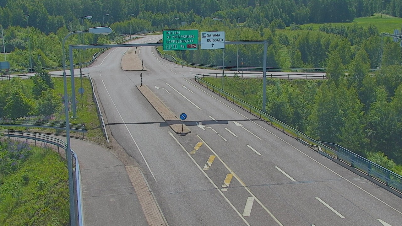 Kelikamerat Kuva Tie 7 Hamina, Ruissalo, Hamina, Kymenlaakso
