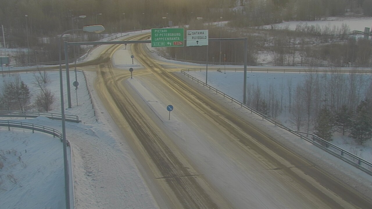 Weather Camera Image Road 7 Hamina, Ruissalo, Hamina, Kymenlaakso