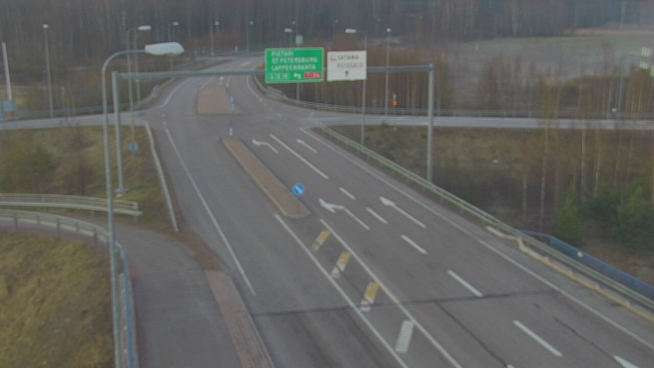 Weather Camera Image Väg 7 Fredrikshamn, Ruissalo, Hamina, Kymenlaakso