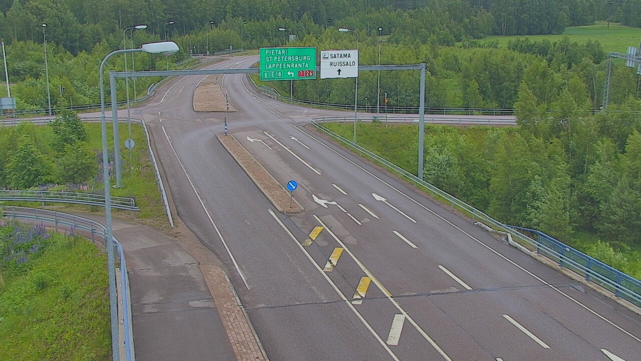 Weather Camera Image Road 7 Hamina, Ruissalo, Hamina, Kymenlaakso