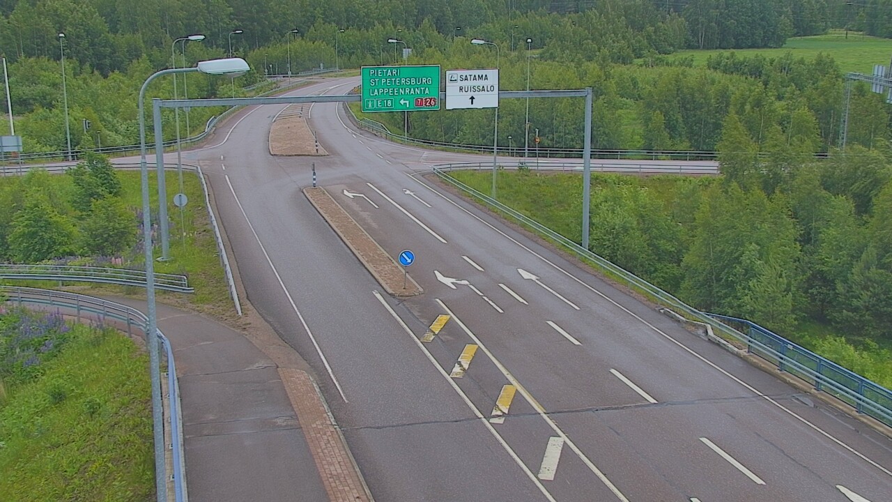 Weather Camera Image Road 7 Hamina, Ruissalo, Hamina, Kymenlaakso