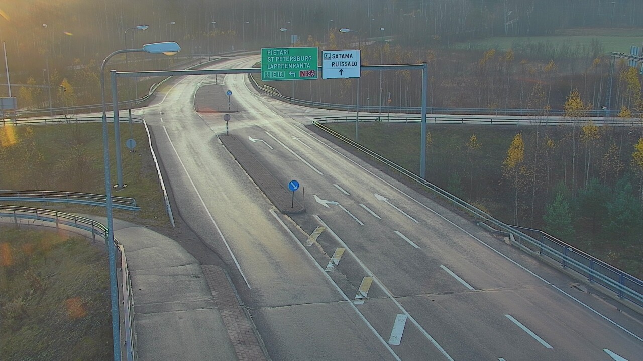 Kelikamerat Kuva Tie 7 Hamina, Ruissalo, Hamina, Kymenlaakso