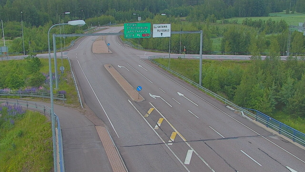 Weather Camera Image Road 7 Hamina, Ruissalo, Hamina, Kymenlaakso