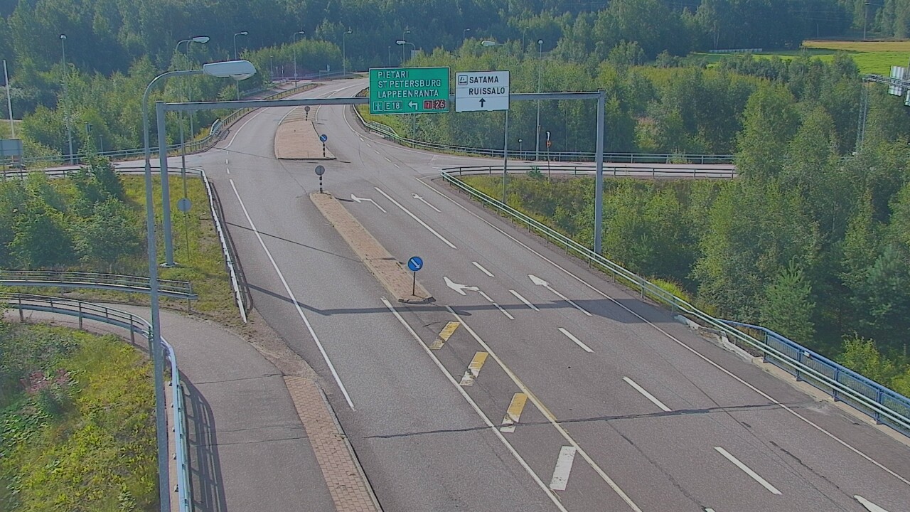 Weather Camera Image Road 7 Hamina, Ruissalo, Hamina, Kymenlaakso