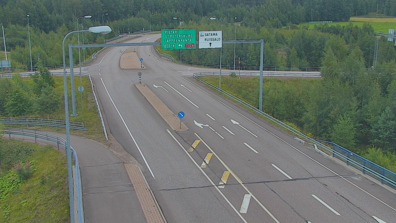 Kelikamerat Kuva Tie 7 Hamina, Ruissalo, Hamina, Kymenlaakso