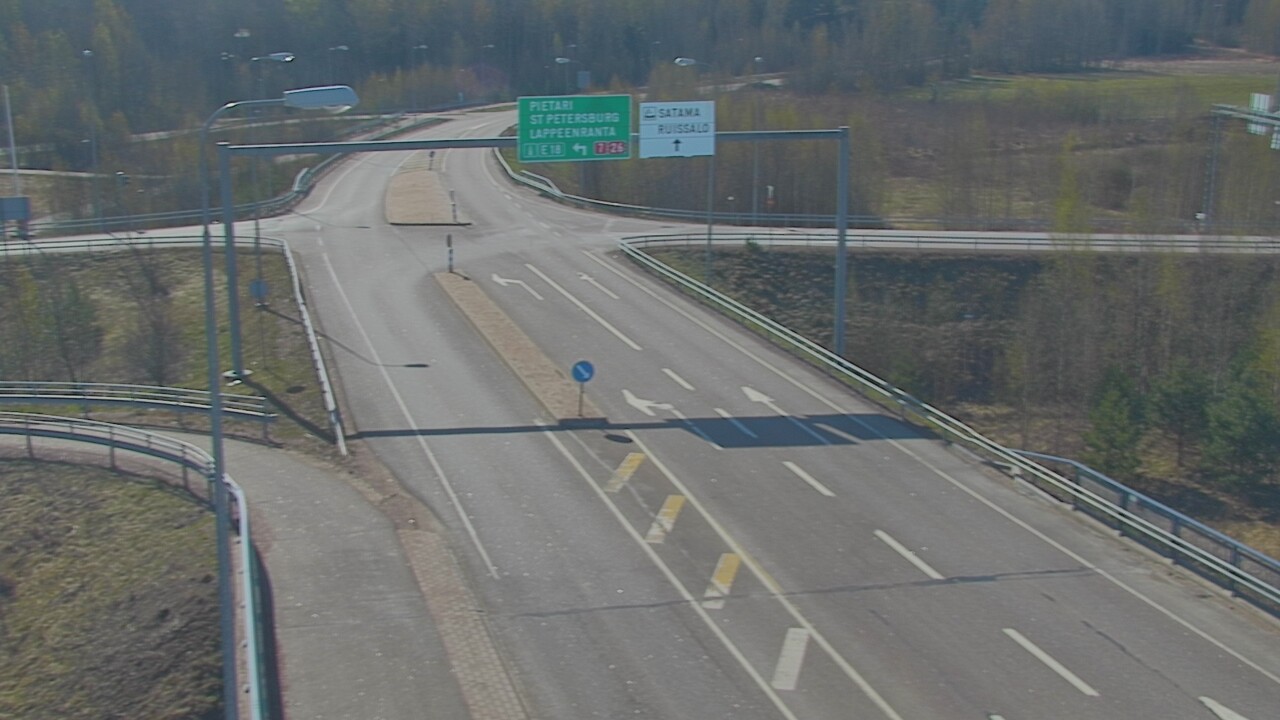 Weather Camera Image Road 7 Hamina, Ruissalo, Hamina, Kymenlaakso