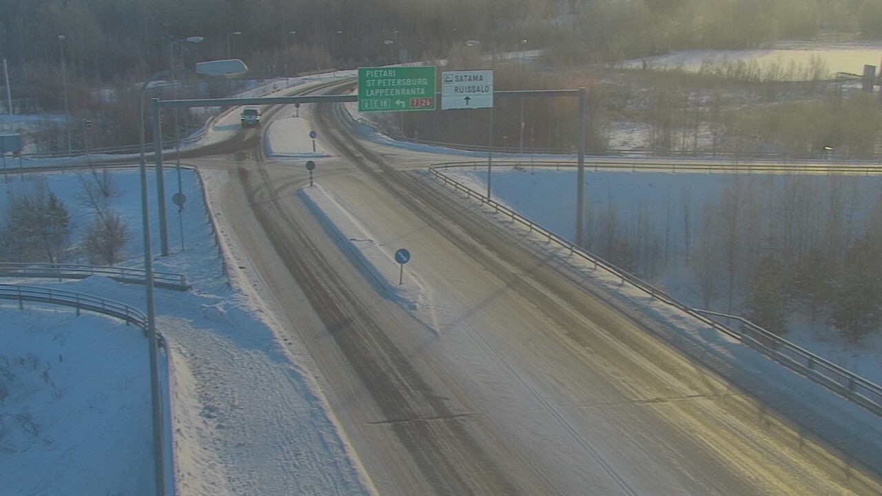 Weather Camera Image Road 7 Hamina, Ruissalo, Hamina, Kymenlaakso