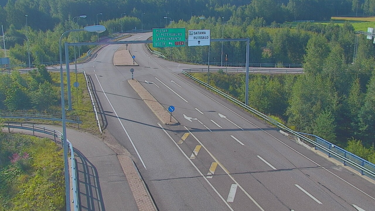 Weather Camera Image Road 7 Hamina, Ruissalo, Hamina, Kymenlaakso