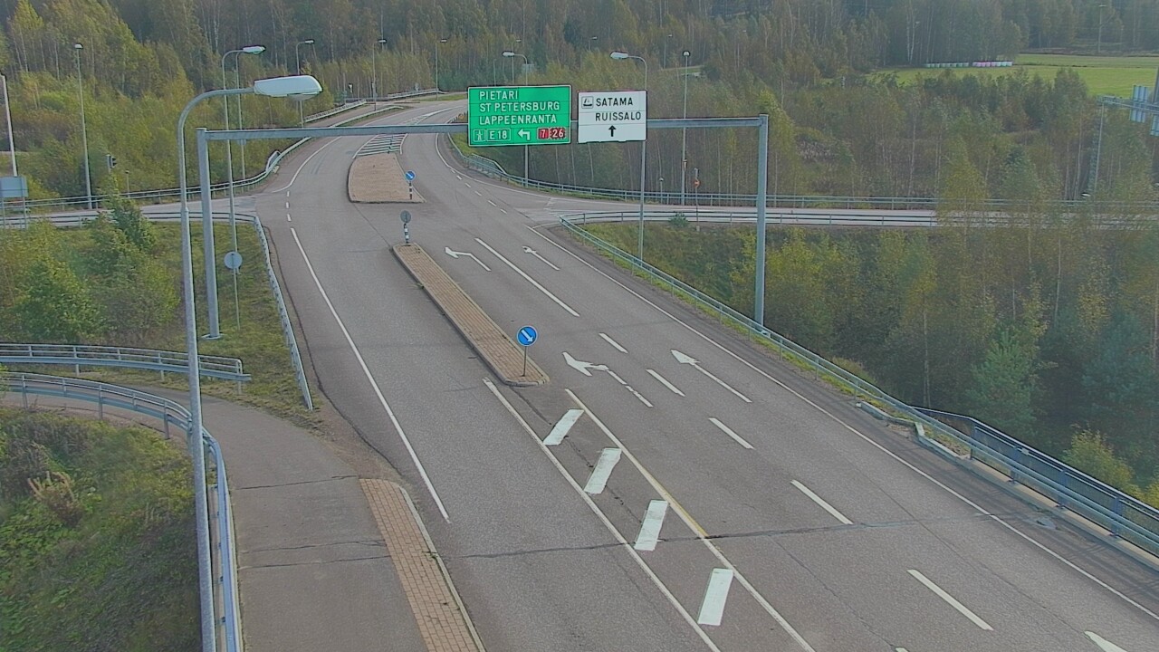 Weather Camera Image Road 7 Hamina, Ruissalo, Hamina, Kymenlaakso