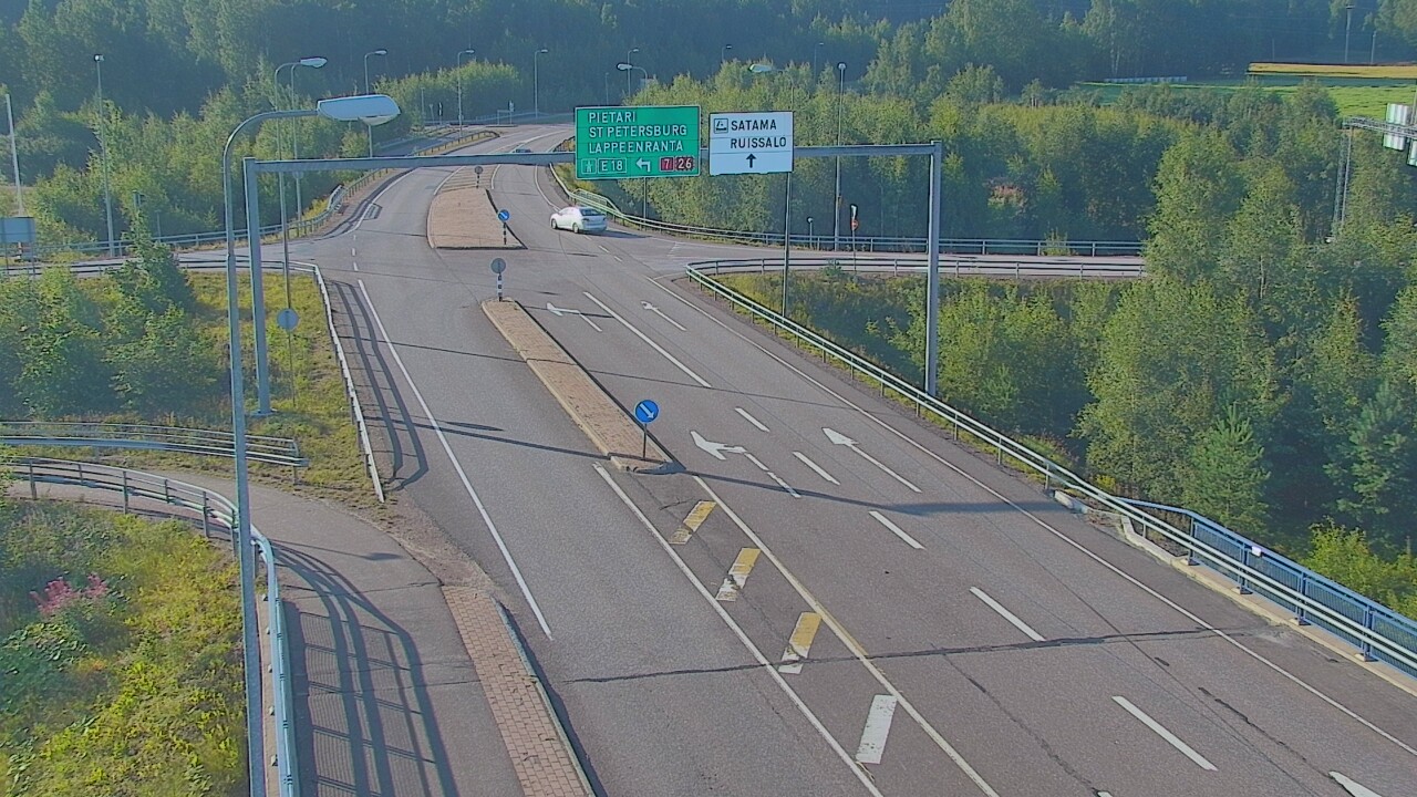 Weather Camera Image Road 7 Hamina, Ruissalo, Hamina, Kymenlaakso