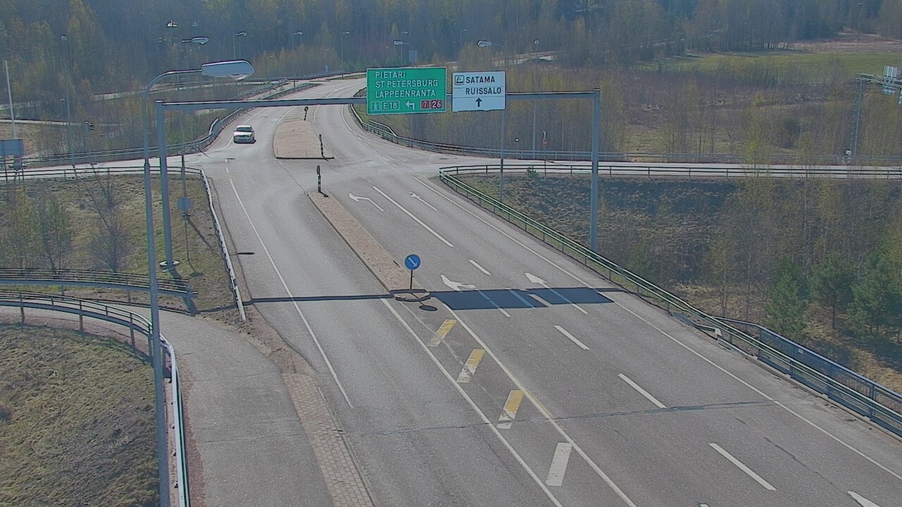 Weather Camera Image Road 7 Hamina, Ruissalo, Hamina, Kymenlaakso
