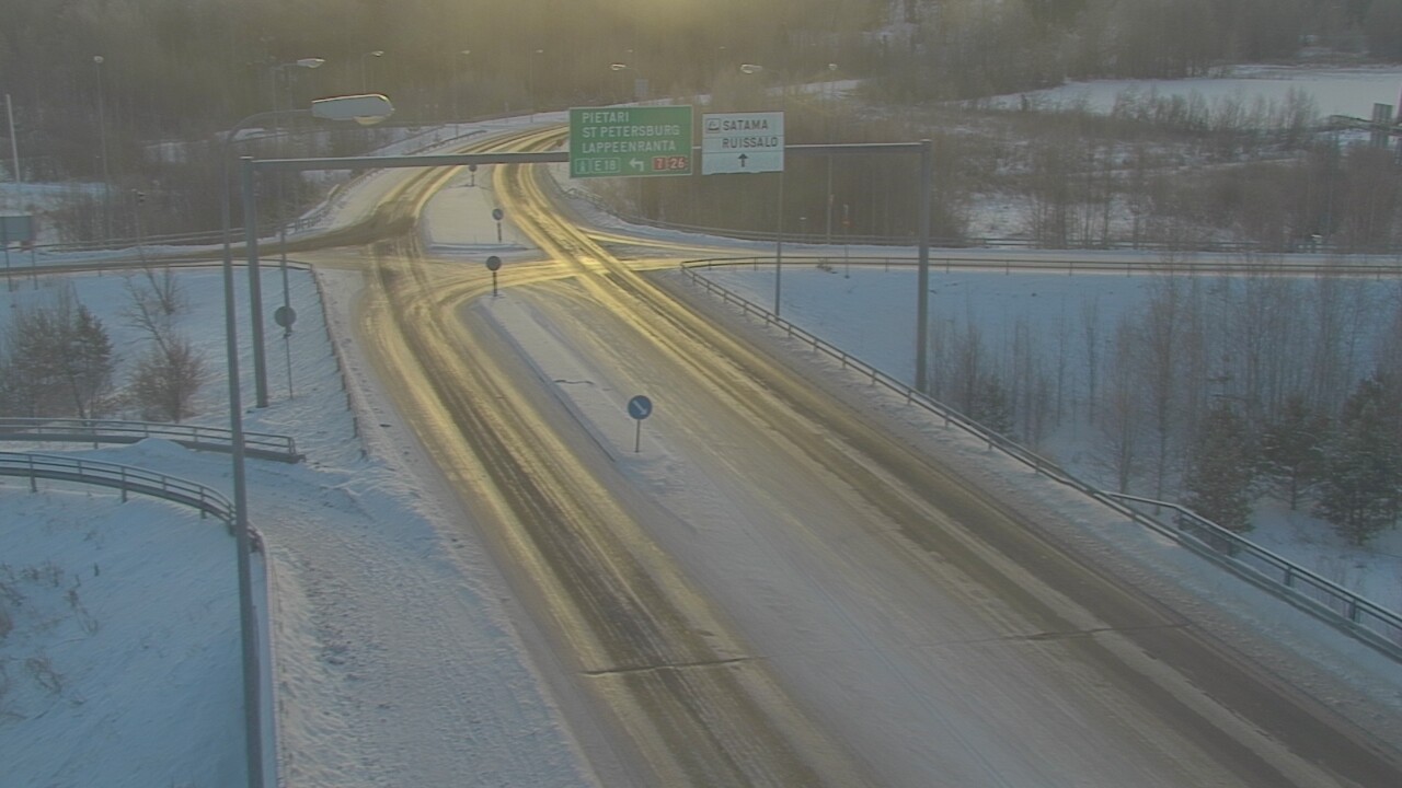 Weather Camera Image Road 7 Hamina, Ruissalo, Hamina, Kymenlaakso
