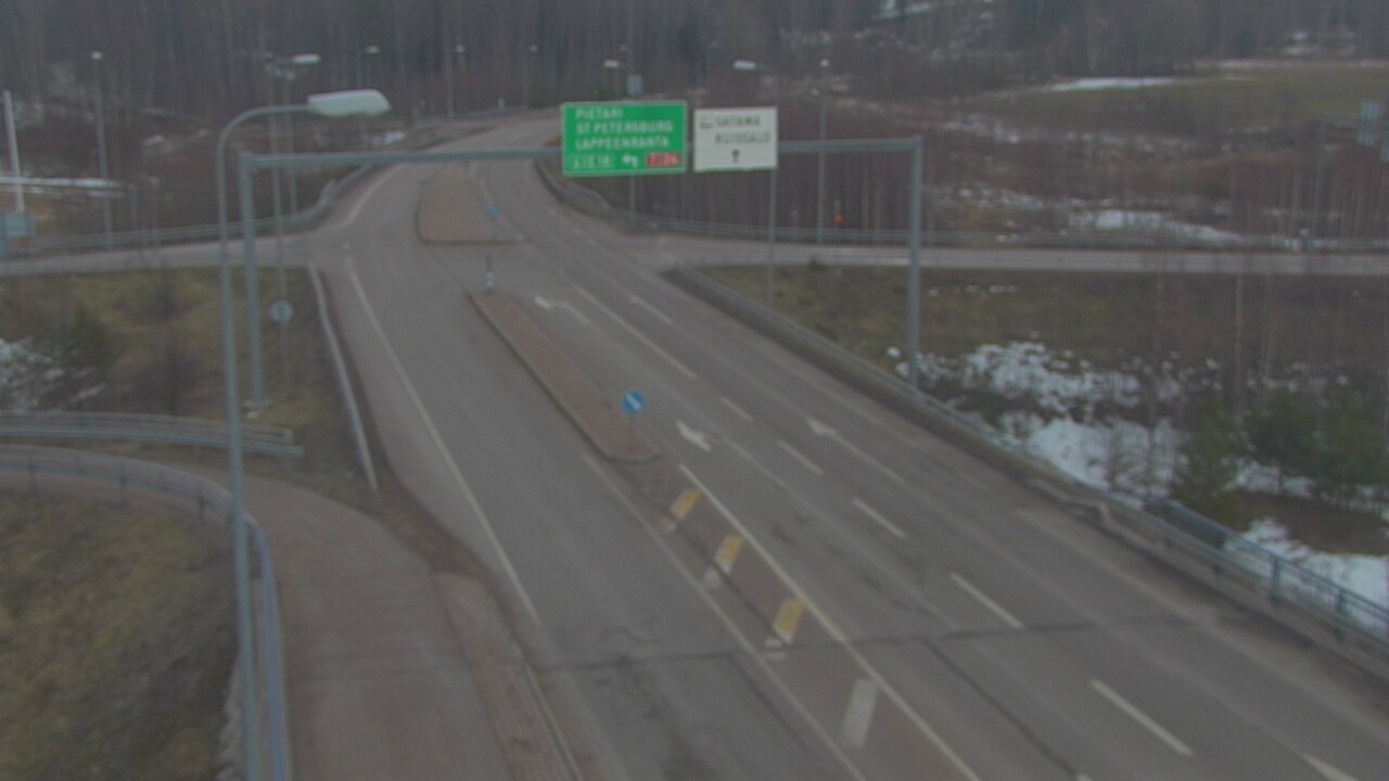 Weather Camera Image Väg 7 Fredrikshamn, Ruissalo, Hamina, Kymenlaakso