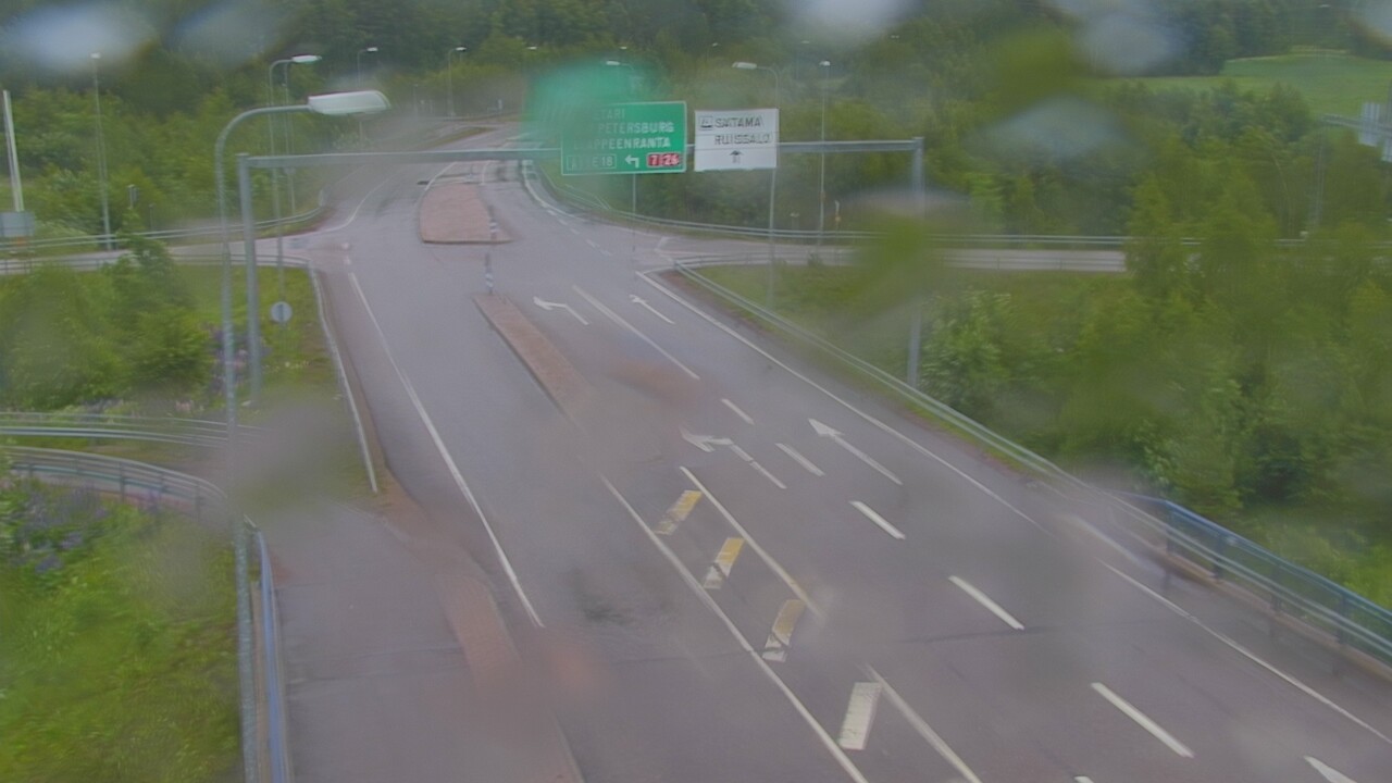 Weather Camera Image Väg 7 Fredrikshamn, Ruissalo, Hamina, Kymenlaakso