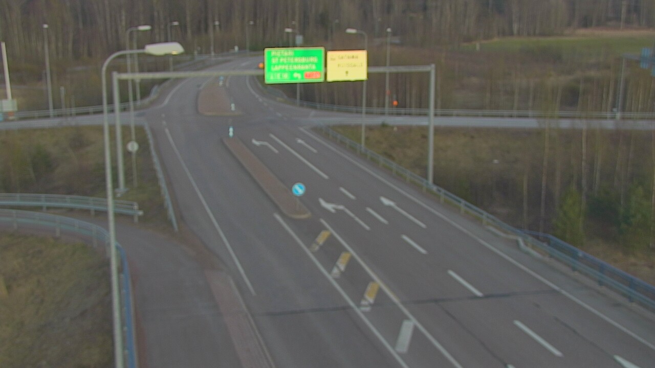 Weather Camera Image Väg 7 Fredrikshamn, Ruissalo, Hamina, Kymenlaakso