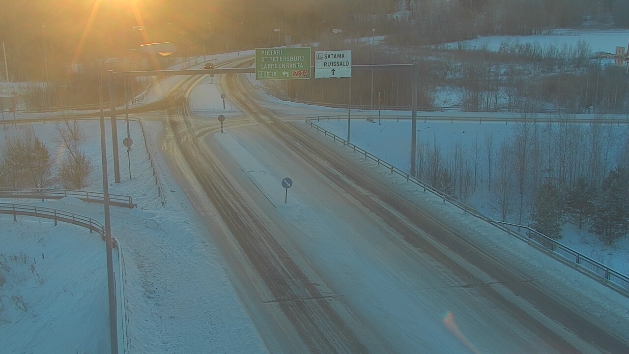 Kelikamerat Kuva Tie 7 Hamina, Ruissalo, Hamina, Kymenlaakso