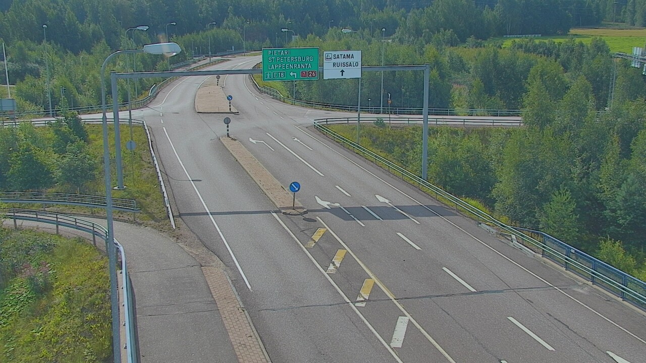 Weather Camera Image Road 7 Hamina, Ruissalo, Hamina, Kymenlaakso