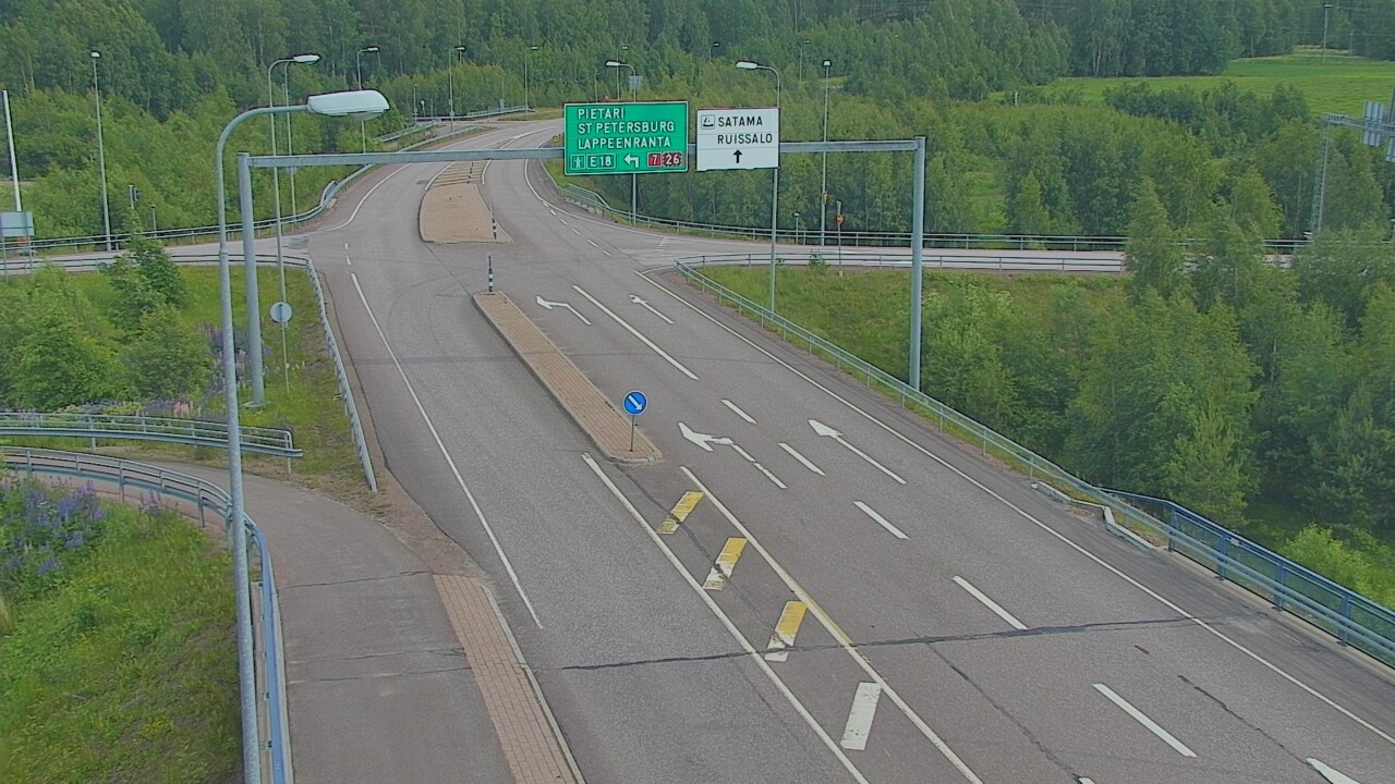 Kelikamerat Kuva Tie 7 Hamina, Ruissalo, Hamina, Kymenlaakso