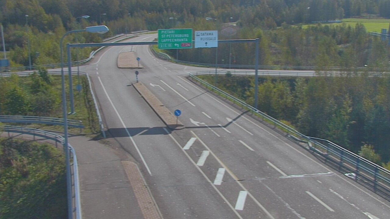 Weather Camera Image Road 7 Hamina, Ruissalo, Hamina, Kymenlaakso