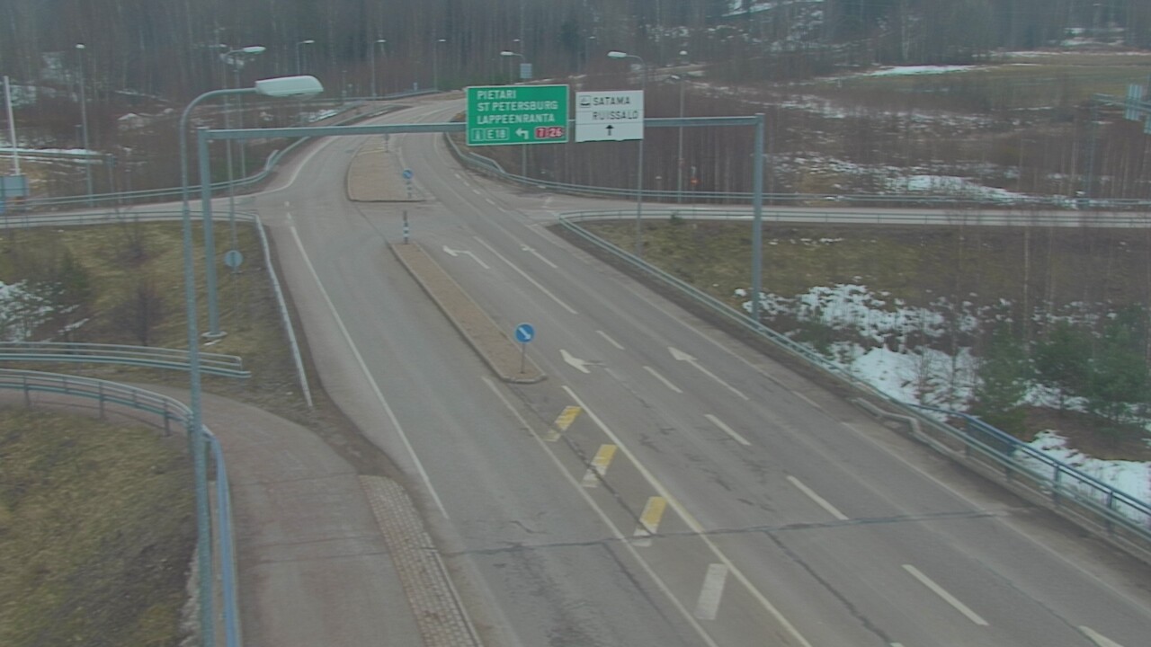 Weather Camera Image Road 7 Hamina, Ruissalo, Hamina, Kymenlaakso